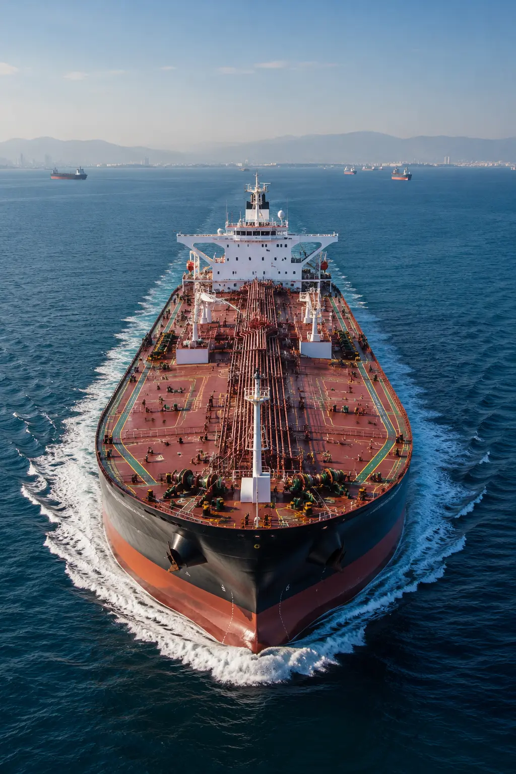 Container Vessel at Port